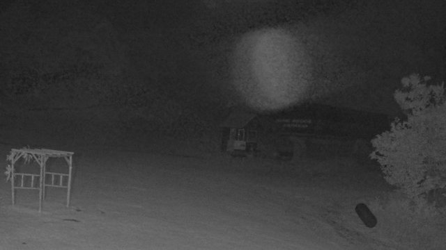 time-lapse frame, Sugarbush Slide Brook Lift webcam