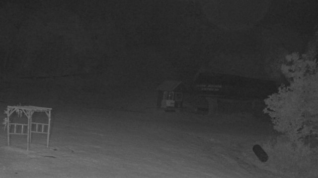 time-lapse frame, Sugarbush Slide Brook Lift webcam