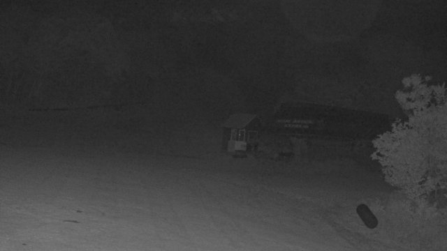 time-lapse frame, Sugarbush Slide Brook Lift webcam