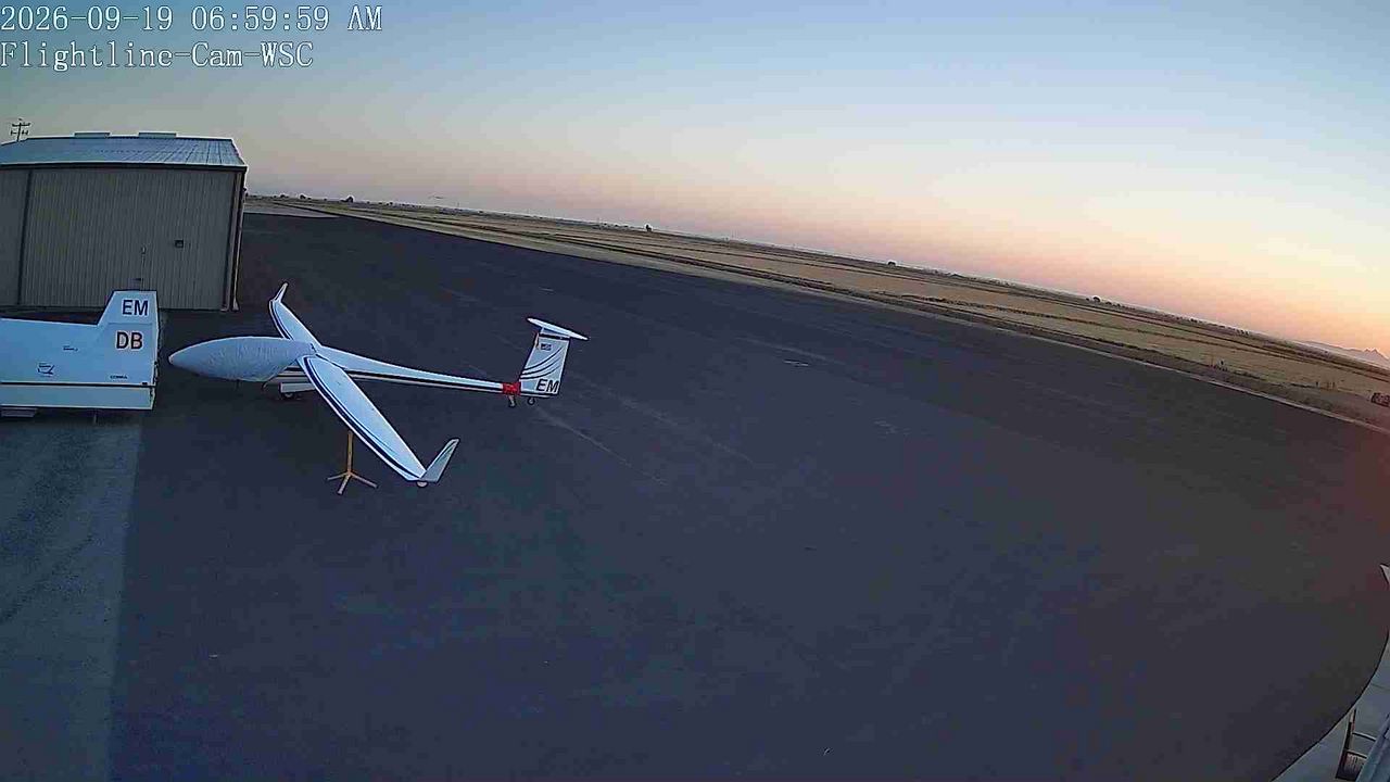 time-lapse frame, Williams Soaring Flightline Cam webcam