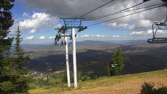 view from Deer Valley Top of Ruby on 2026-09-07