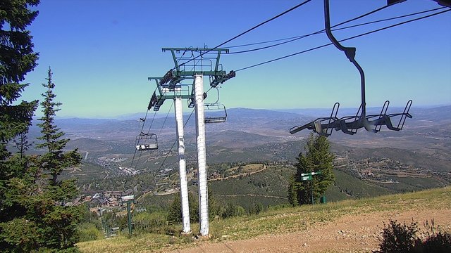 view from Deer Valley Top of Ruby on 2026-09-14