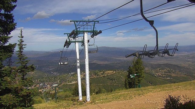 view from Deer Valley Top of Ruby on 2026-09-15