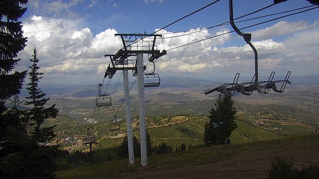 view from Deer Valley Top of Ruby on 2026-09-16