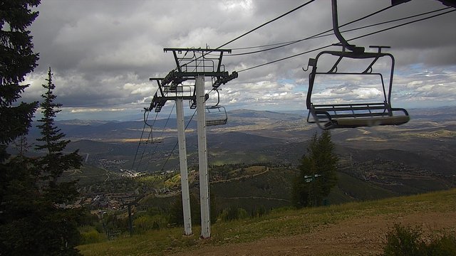 view from Deer Valley Top of Ruby on 2026-09-17
