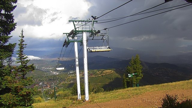 view from Deer Valley Top of Ruby on 2026-09-18