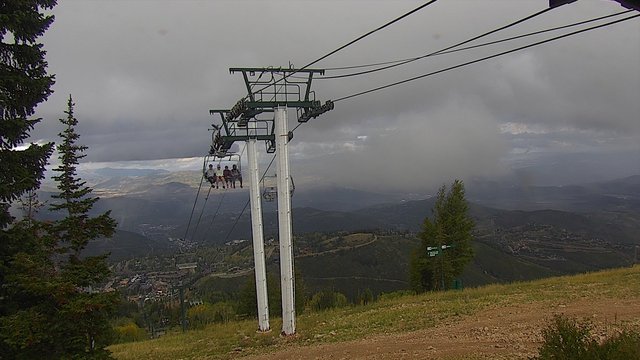 view from Deer Valley Top of Ruby on 2026-09-19