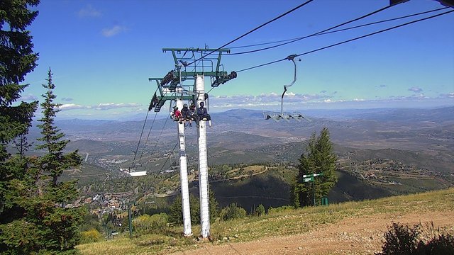 view from Deer Valley Top of Ruby on 2026-09-20