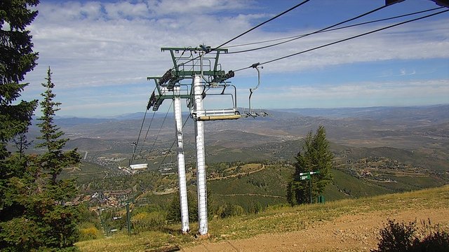 view from Deer Valley Top of Ruby on 2026-09-21
