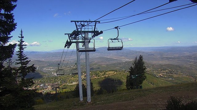 view from Deer Valley Top of Ruby on 2026-09-23