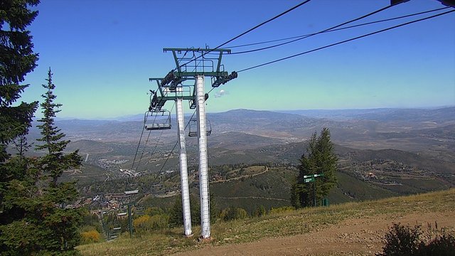 view from Deer Valley Top of Ruby on 2026-09-24