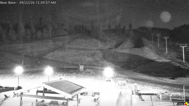 time-lapse frame, Bear Mountain Base webcam