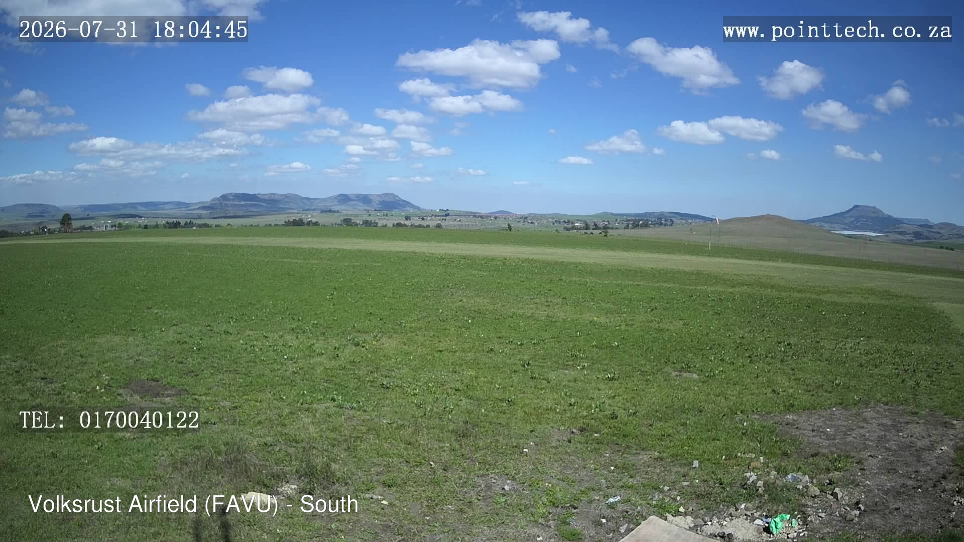 view from FAVU - South on 2026-10-01