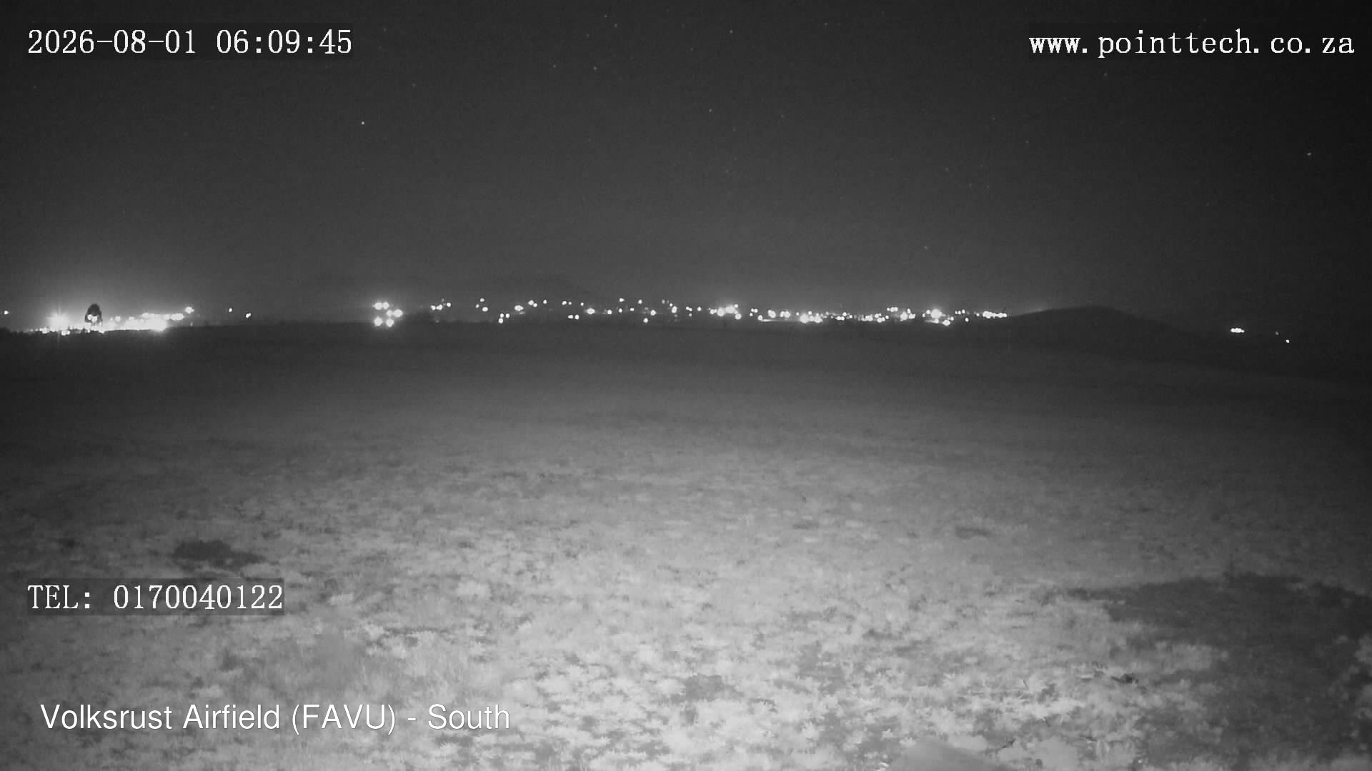 time-lapse frame, FAVU - South webcam
