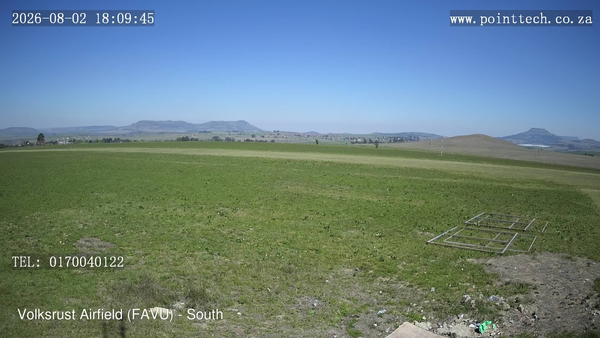 time-lapse frame, FAVU - South webcam