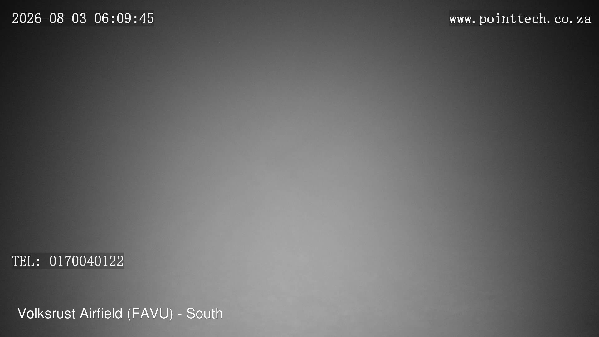 time-lapse frame, FAVU - South webcam