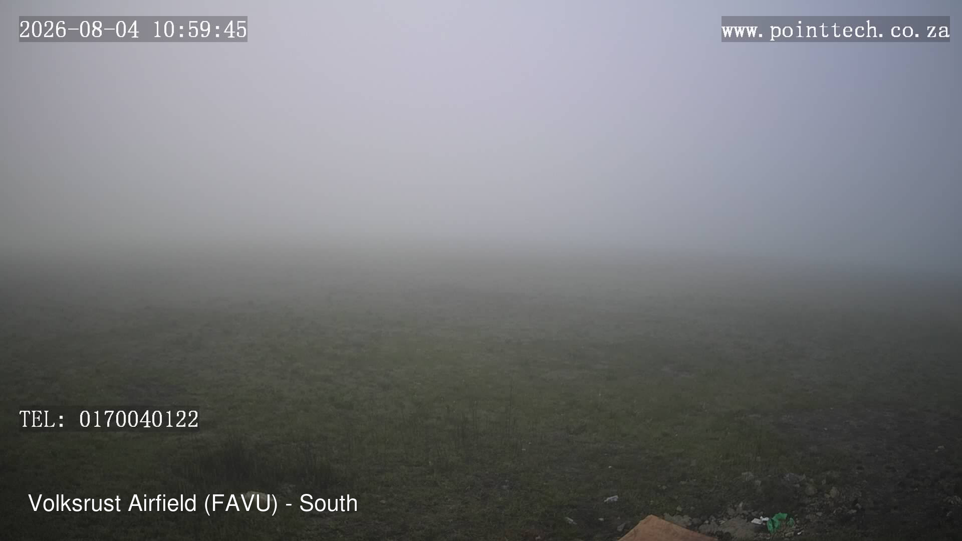 time-lapse frame, FAVU - South webcam