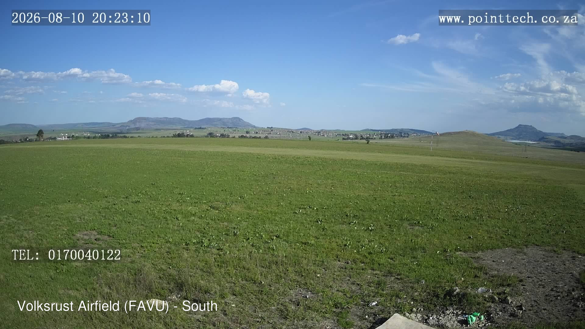 view from FAVU - South on 2026-10-11