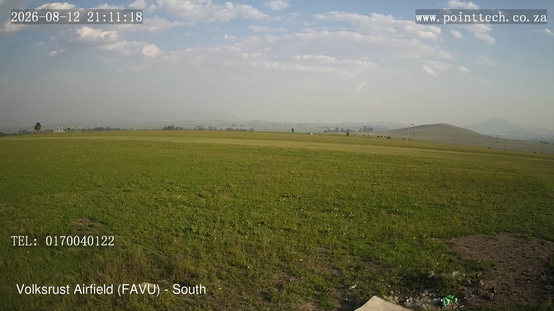 view from FAVU - South on 2026-10-13