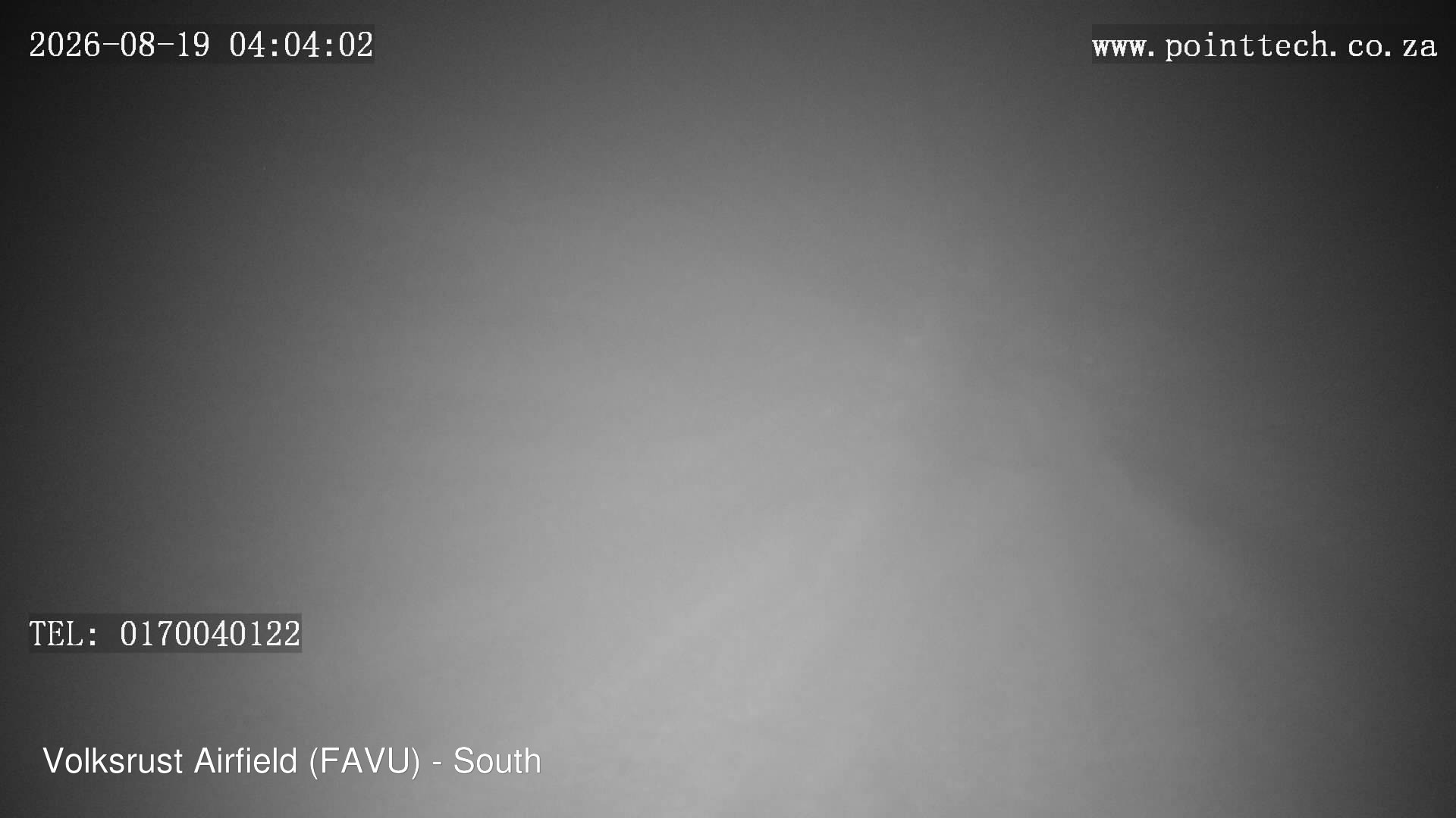 time-lapse frame, FAVU - South webcam
