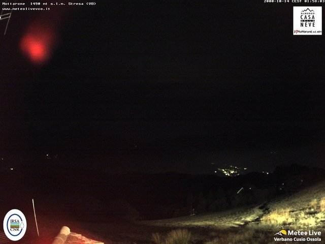 time-lapse frame, Mottarone nord webcam