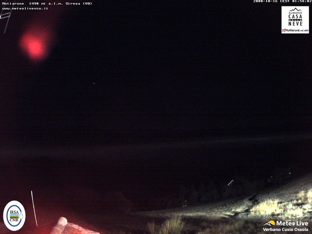 time-lapse frame, Mottarone nord webcam