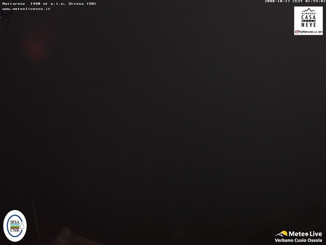 time-lapse frame, Mottarone nord webcam