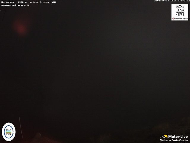 time-lapse frame, Mottarone nord webcam
