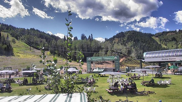 view from Deer Valley Silver Lake Lodge on 2026-09-11