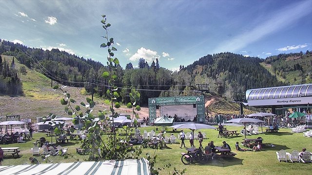 view from Deer Valley Silver Lake Lodge on 2026-09-12
