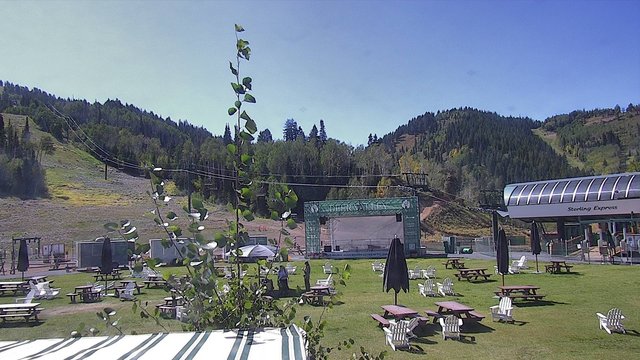 view from Deer Valley Silver Lake Lodge on 2026-09-14