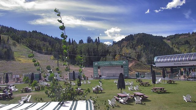 view from Deer Valley Silver Lake Lodge on 2026-09-15