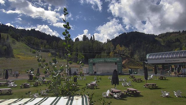 view from Deer Valley Silver Lake Lodge on 2026-09-16