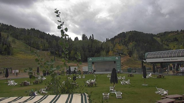 view from Deer Valley Silver Lake Lodge on 2026-09-17