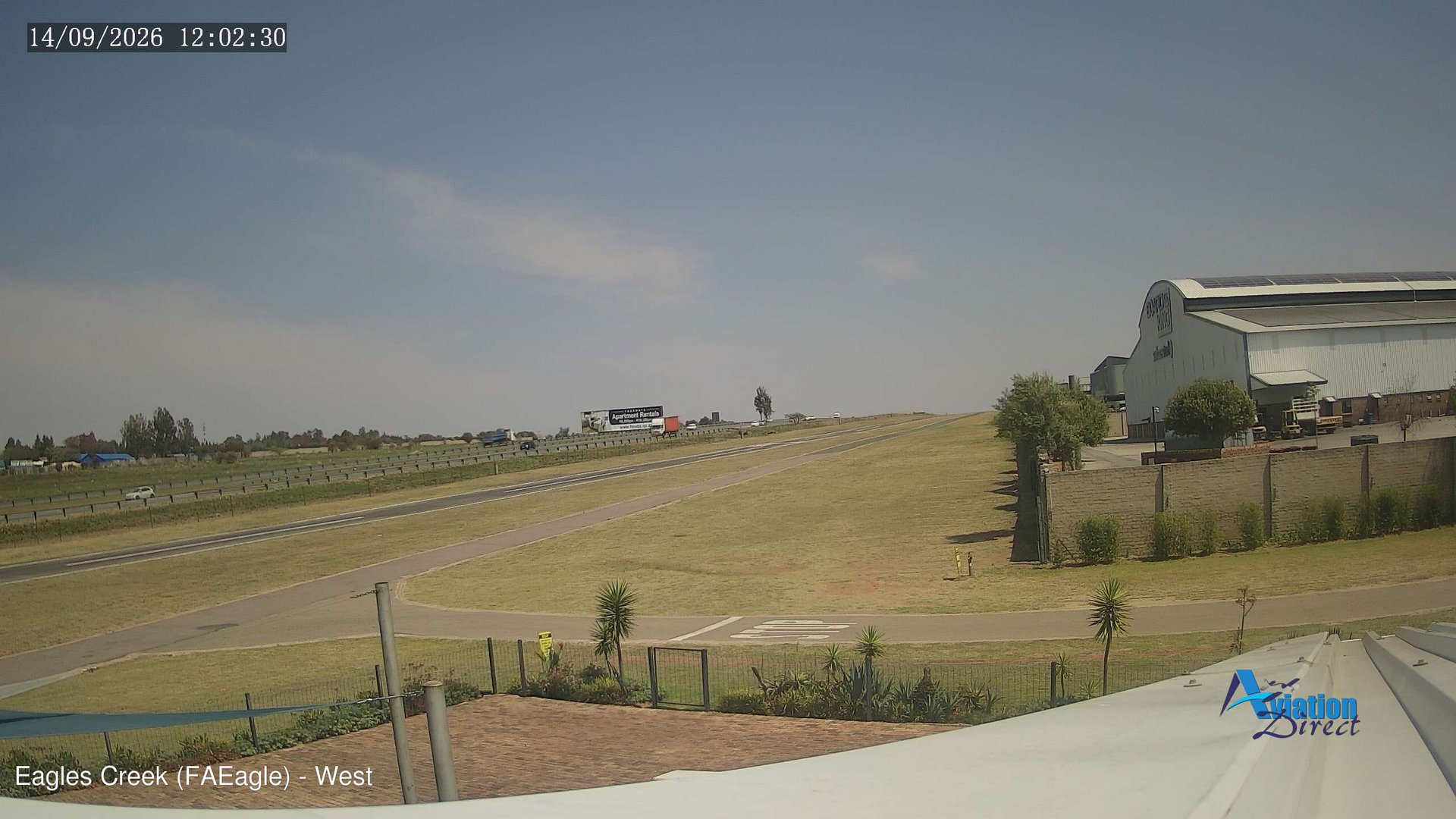 view from Eagles Creek - West on 2026-09-14