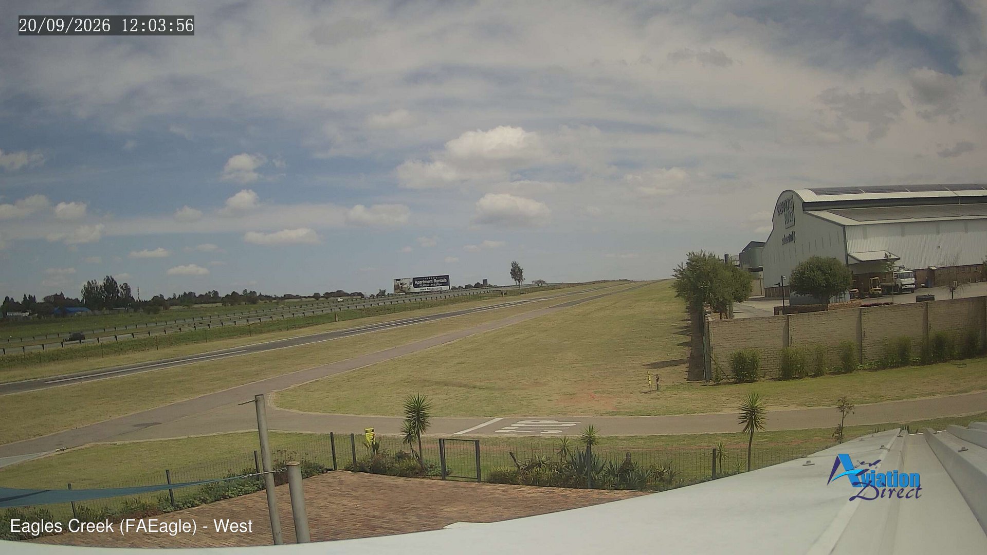 view from Eagles Creek - West on 2026-09-20