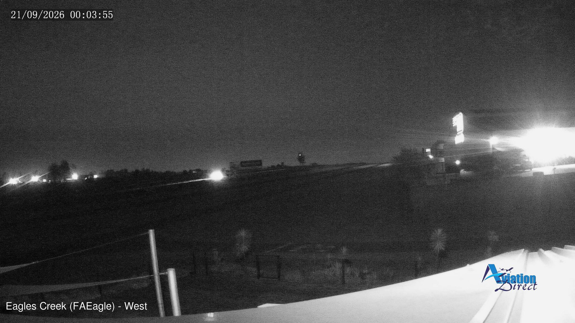 time-lapse frame, Eagles Creek - West webcam
