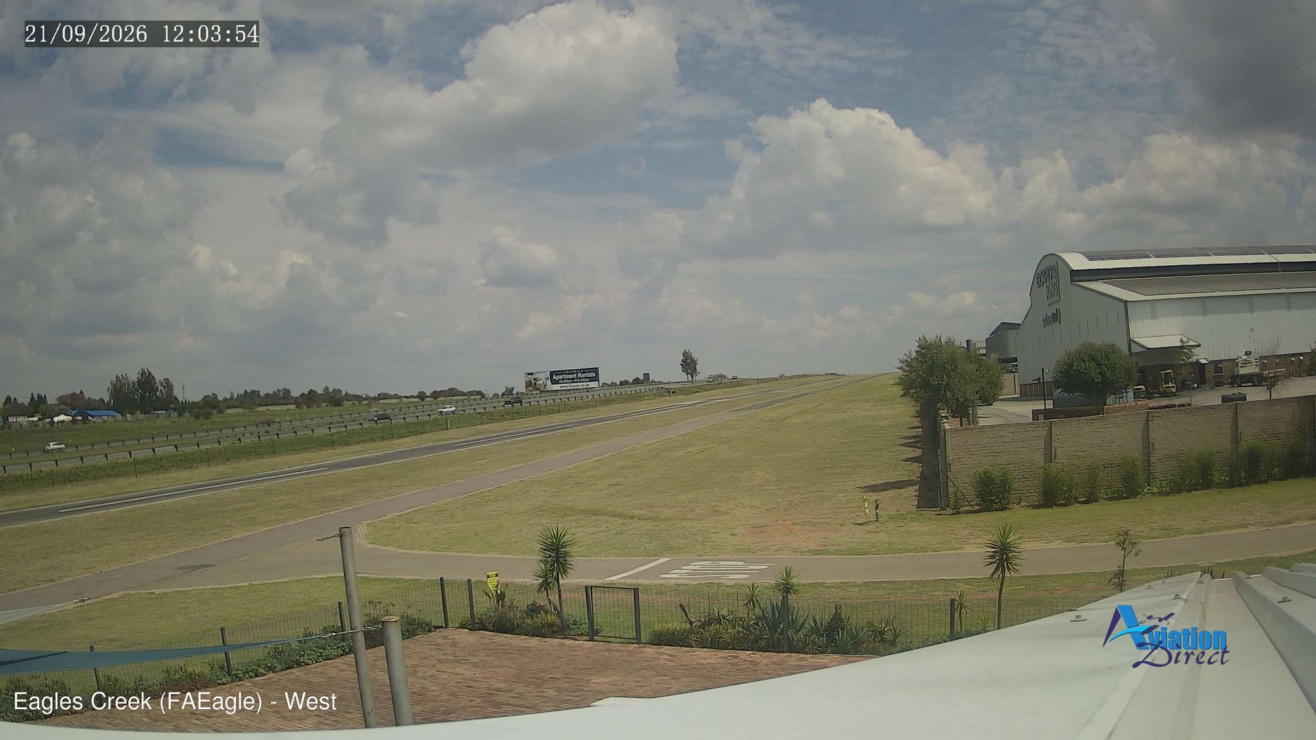 view from Eagles Creek - West on 2026-09-21