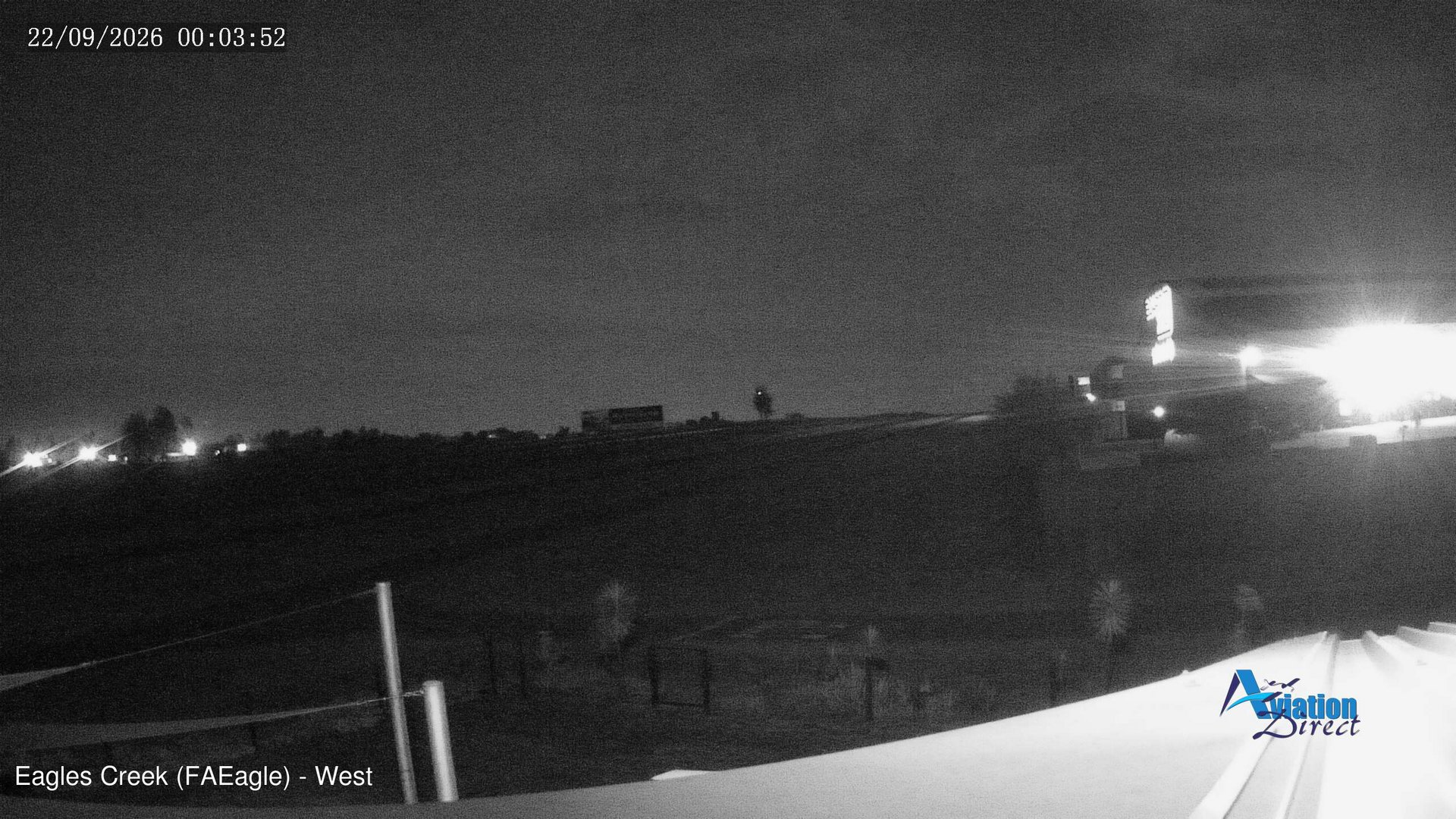 time-lapse frame, Eagles Creek - West webcam