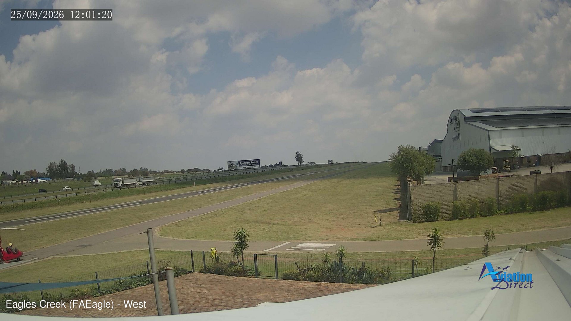 view from Eagles Creek - West on 2026-09-25