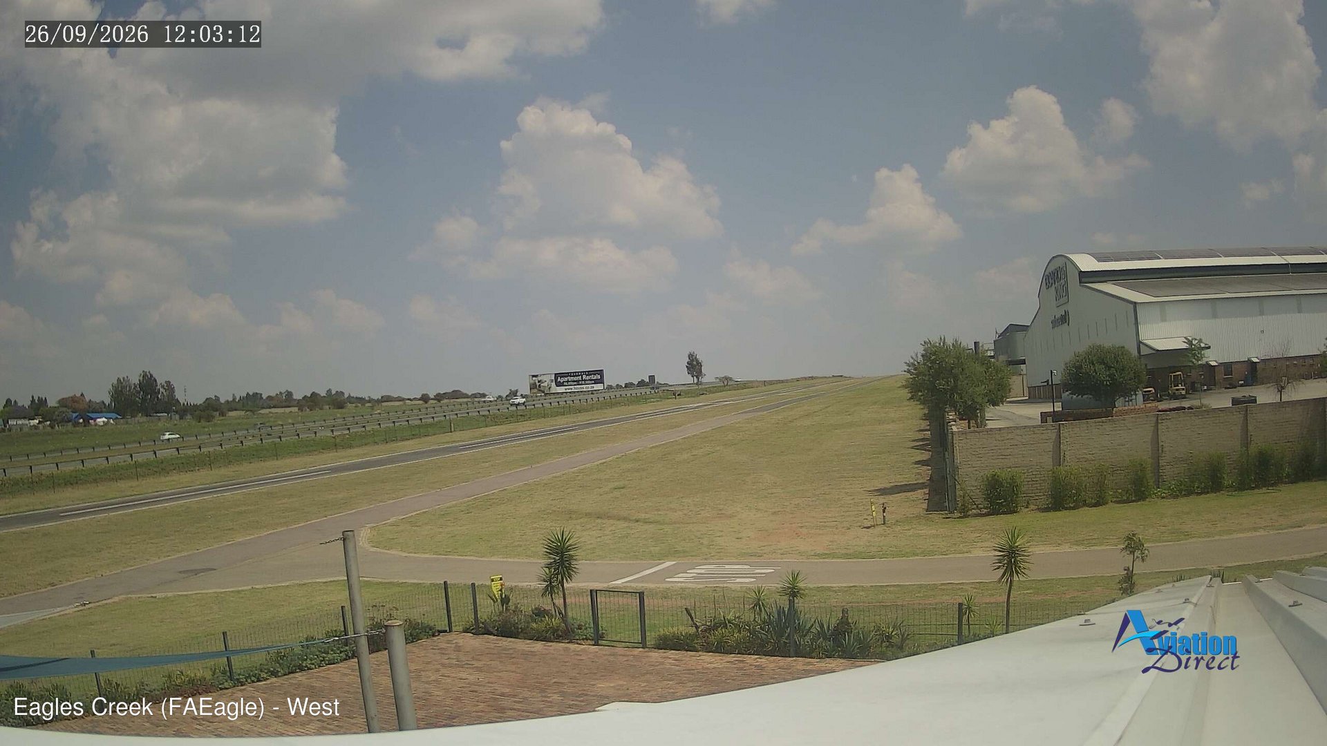 view from Eagles Creek - West on 2026-09-26