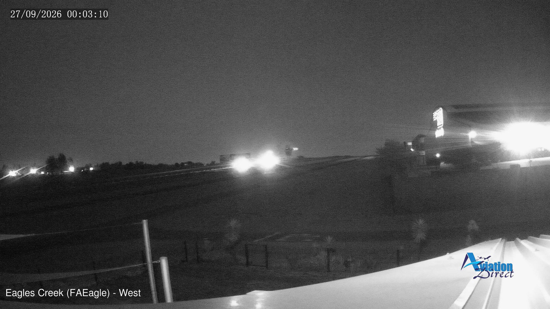 time-lapse frame, Eagles Creek - West webcam