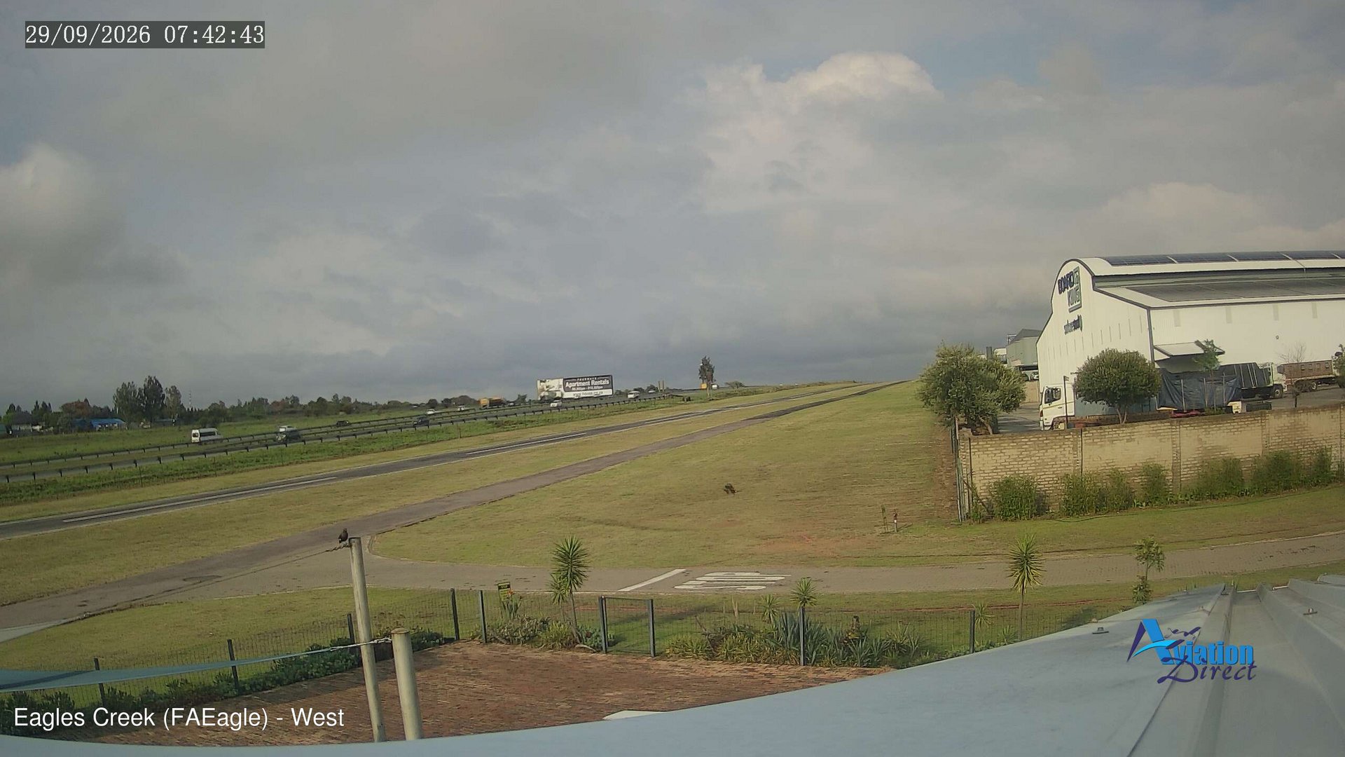 time-lapse frame, Eagles Creek - West webcam