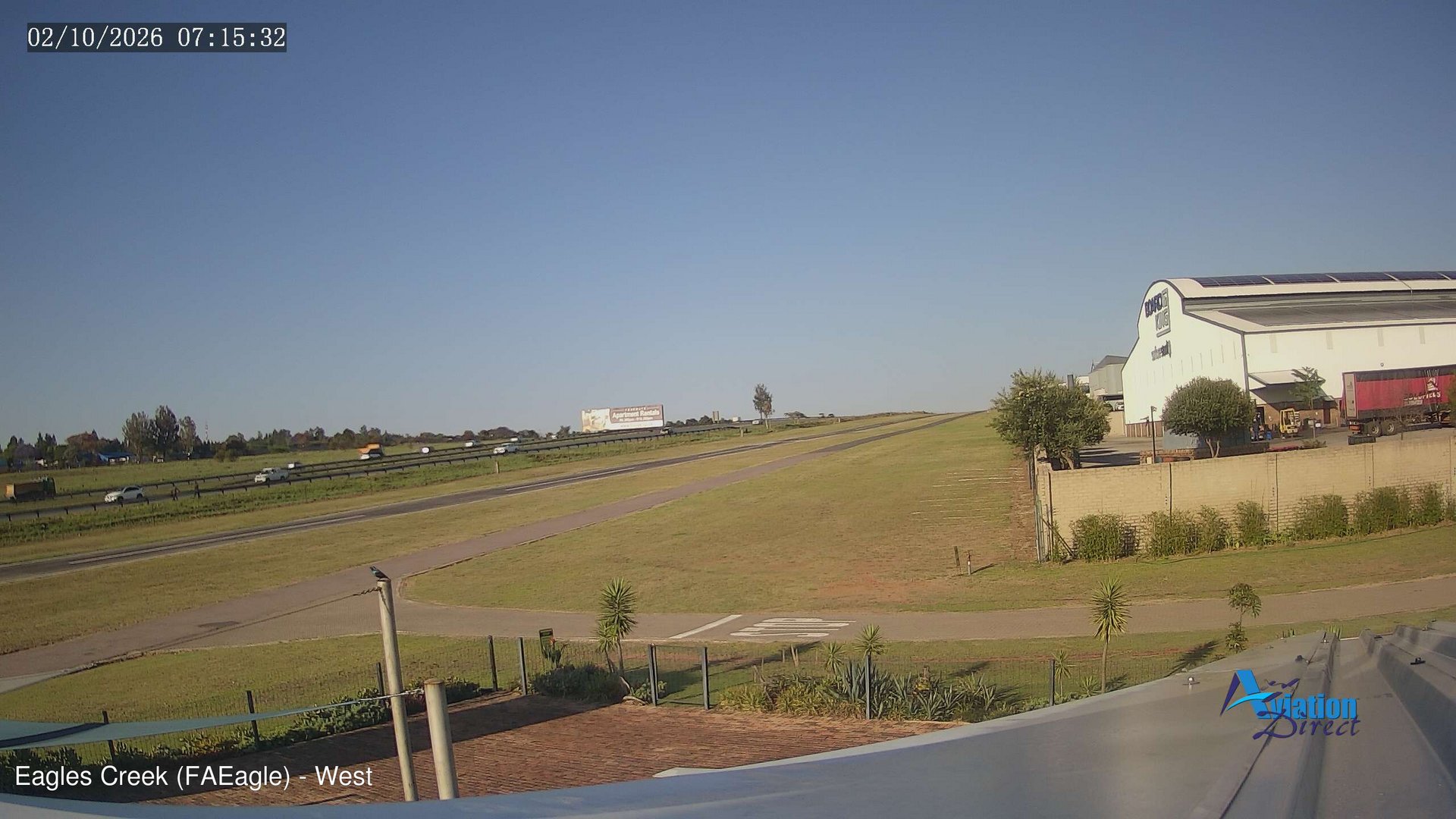 time-lapse frame, Eagles Creek - West webcam