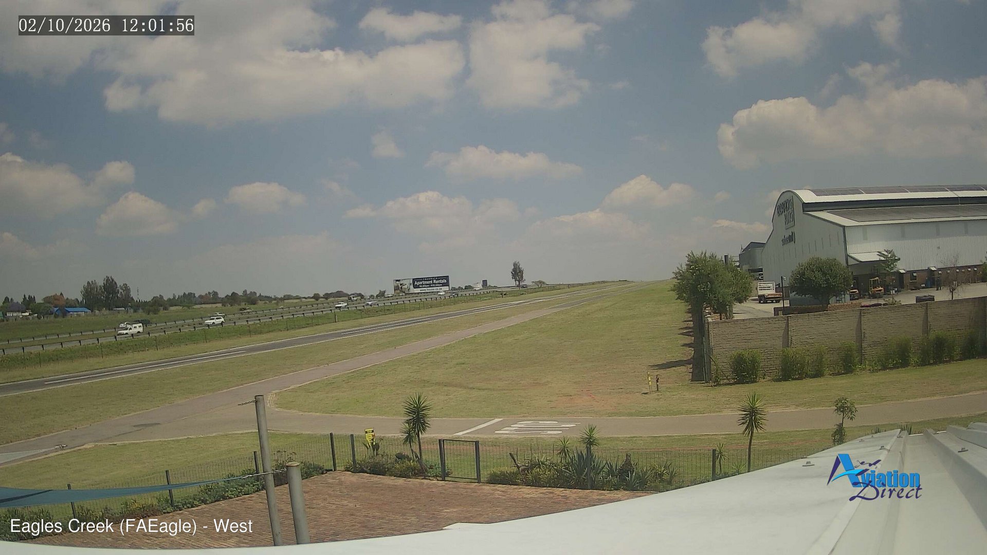 view from Eagles Creek - West on 2026-10-02