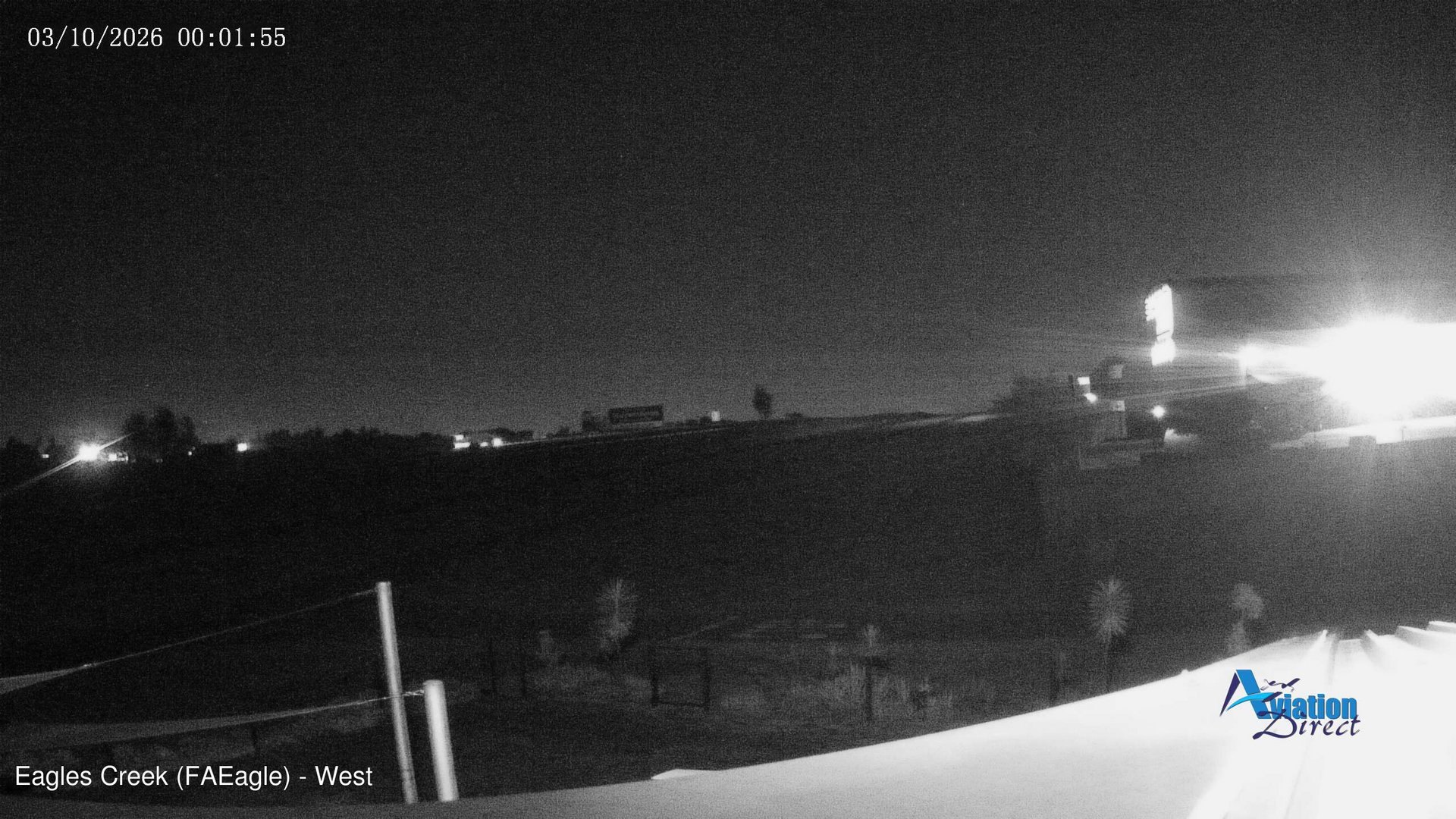 time-lapse frame, Eagles Creek - West webcam