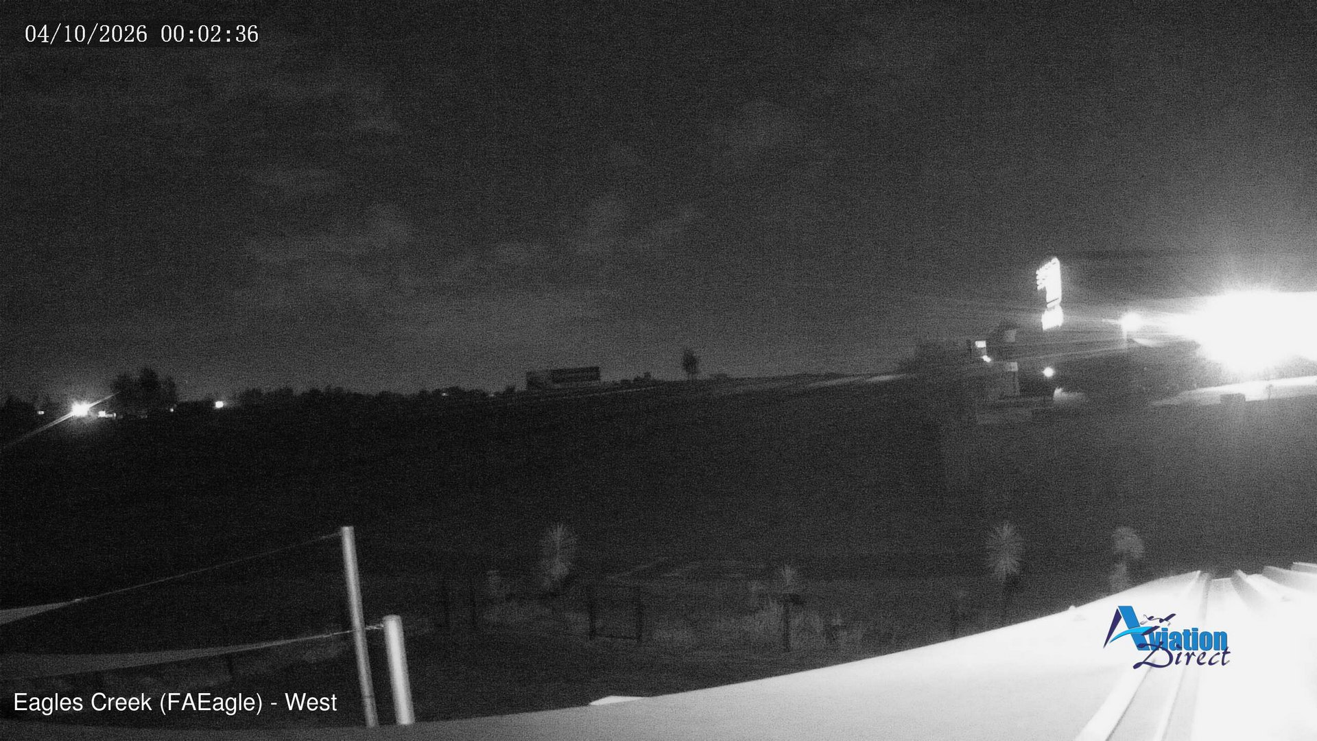 time-lapse frame, Eagles Creek - West webcam