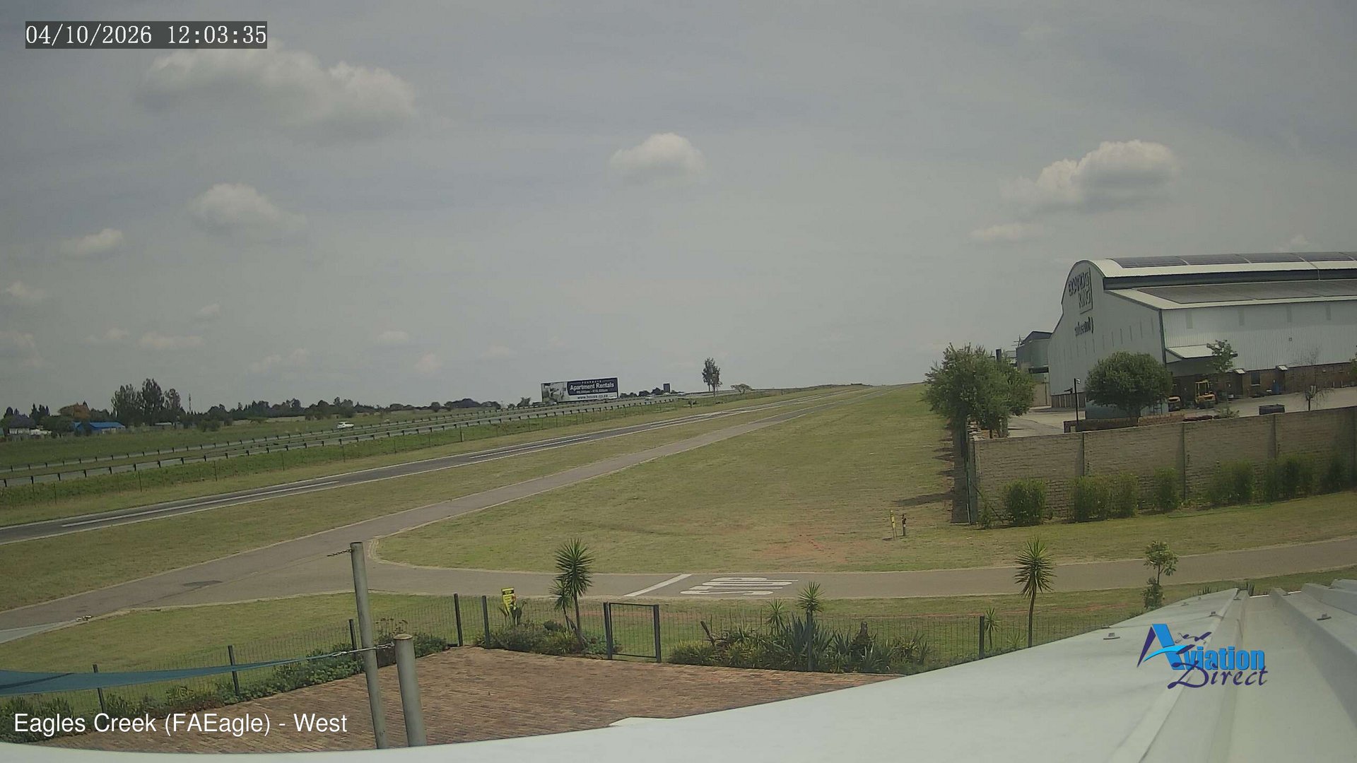 view from Eagles Creek - West on 2026-10-04