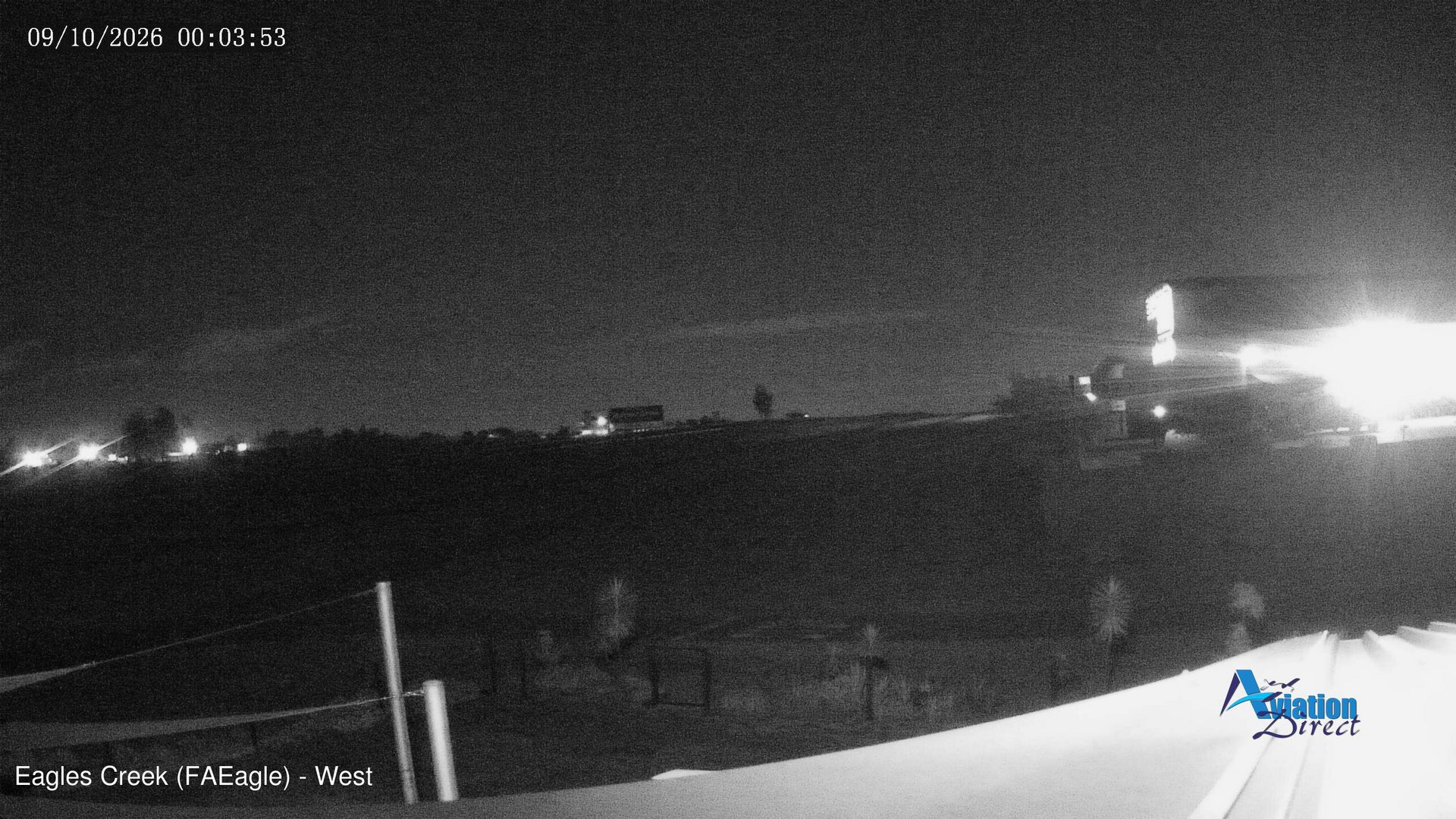 time-lapse frame, Eagles Creek - West webcam