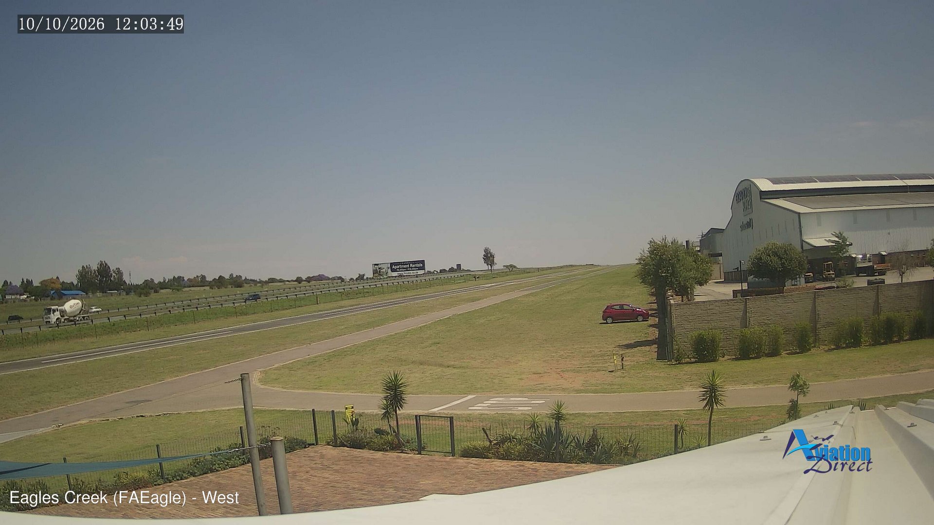 view from Eagles Creek - West on 2026-10-10